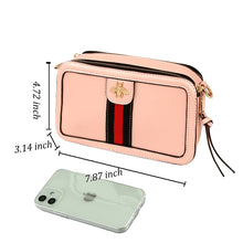 Load image into Gallery viewer, Beatfull Designer Bee Crossbody Purse for Women PU Leather Shoulder Handbag Camera Clucth