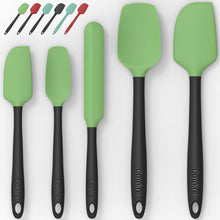 Load image into Gallery viewer, Silicone Spatula Set of 5,High Temperature Resistant, Food Grade Silicone, Dishwasher Safe, for Baking cooking (Colorful)