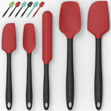 Load image into Gallery viewer, Silicone Spatula Set of 5,High Temperature Resistant, Food Grade Silicone, Dishwasher Safe, for Baking cooking (Colorful)