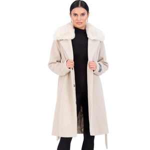 Vince Camuto Double-Breasted Wool Blend Womens Jacket, Winter Coats for Women