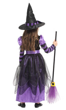 Load image into Gallery viewer, Narecte Halloween Costumes for Girls Halloween Costumes,Witch Costume for Girls Witch Costume,Kids Witch Costume