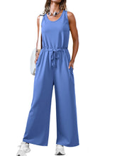 Load image into Gallery viewer, Women&#39;s Casual Wide Leg Jumpsuits Summer Sleeveless Loose Fit Jumper in 4 Colors