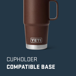 YETI Rambler 20 oz Travel Mug, Stainless Steel, Vacuum Insulated with Stronghold Lid