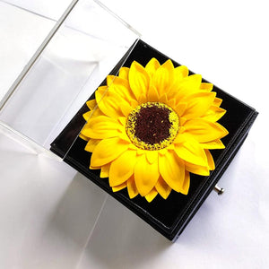 Artificial Sunflower Gifts, You are My Sunshine Necklace with Gift Box