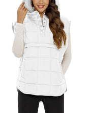 Load image into Gallery viewer, Flygo Women Quilted Pullover Puffer Vest Jacket Oversized Lightweight Sleeveless Down Vests Outerwear