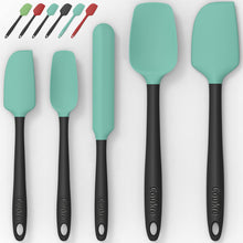 Load image into Gallery viewer, Silicone Spatula Set of 5,High Temperature Resistant, Food Grade Silicone, Dishwasher Safe, for Baking cooking (Colorful)