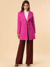 Load image into Gallery viewer, Women&#39;s Classic Stand Collar Long Sleeve Winter Belted Long Coat