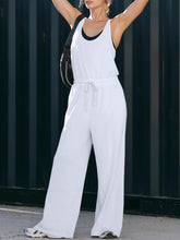 Load image into Gallery viewer, Women&#39;s Casual Wide Leg Jumpsuits Summer Sleeveless Loose Fit Jumper in 4 Colors