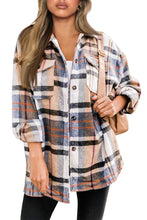 Load image into Gallery viewer, AUTOMET Womens Fall Outfits Fashion Clothes Shackets Flannel Plaid Button Down Long Sleeve Shirts Jackets 2024