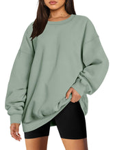 Load image into Gallery viewer, Oversized Sweatshirt for Women Fleece Crewneck Long Sleeve Loose Casual Pullover Top Fall Winter Trendy