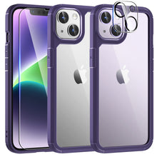 Load image into Gallery viewer, TAURI 5 in 1 for iPhone 16 Pro Max Case, Compatible with MagSafe [Not-Yellowing] with 2X Screen Protector + 2X Camera Lens Protector, Military-Grade Protection, Magnetic Case for 16 ProMax 6.9&quot;, Clear