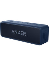 Load image into Gallery viewer, Anker Soundcore 2 Portable Bluetooth Speaker with 12W Stereo Sound, Bluetooth 5, Bassup, IPX7 Waterproof, 24-Hour Playtime, Wireless Stereo Pairing, Speaker for Home, Outdoors, Travel