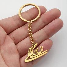 Load image into Gallery viewer, 1PC Cool Mysterious Retro Runic Keychain For Men, Alien Runic Keychain, Square Pointed Bottom Runic Keychain, Women - Life - Freedom