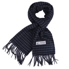 Load image into Gallery viewer, Herringbone Houndstooth Checked Pattern Cashmere Feel Classic Soft Luxurious Unisex Winter Scarf