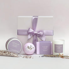 Load image into Gallery viewer, Orchid &amp; Jasmine Spa Gift Set for Women – Luxurious Spa Gift Baskets for Her