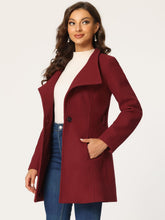 Load image into Gallery viewer, Women&#39;s Classic Stand Collar Long Sleeve Winter Belted Long Coat