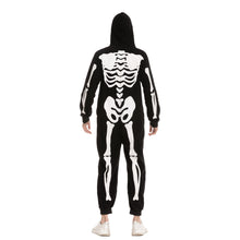 Load image into Gallery viewer, Spooktacular Creations Unisex Skeleton Family Matching Pajama Jumpsuit for Men Halloween Dress Up Party Themed Party Cosplay