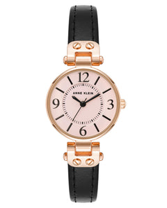 Anne Klein Women's Leather Strap Watch