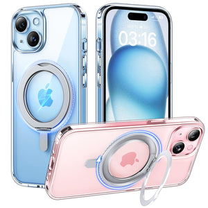 TAURI 5 in 1 for iPhone 16 Pro Max Case, Compatible with MagSafe [Not-Yellowing] with 2X Screen Protector + 2X Camera Lens Protector, Military-Grade Protection, Magnetic Case for 16 ProMax 6.9", Clear