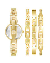 Load image into Gallery viewer, Anne Klein Women&#39;s Premium Crystal Accented Bangle Watch and Bracelet Set, AK/2238