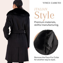 Load image into Gallery viewer, Vince Camuto Double-Breasted Wool Blend Womens Jacket, Winter Coats for Women