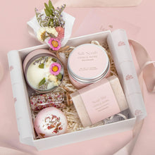 Load image into Gallery viewer, Orchid &amp; Jasmine Spa Gift Set for Women – Luxurious Spa Gift Baskets for Her