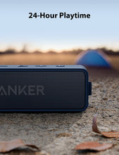 Load image into Gallery viewer, Anker Soundcore 2 Portable Bluetooth Speaker with 12W Stereo Sound, Bluetooth 5, Bassup, IPX7 Waterproof, 24-Hour Playtime, Wireless Stereo Pairing, Speaker for Home, Outdoors, Travel