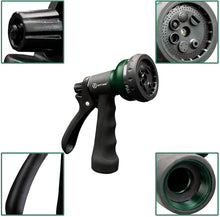 Load image into Gallery viewer, AUTOMAN-Garden-Hose-Nozzle,ABS Water Spray Nozzle with Heavy Duty 7 Adjustable Watering Patterns,Slip Resistant for Plants,Lawn,Washing Cars,Cleaning,Showering Pets &amp; Outdoor Fun.