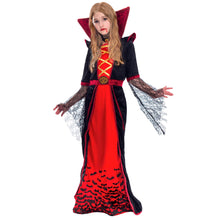 Load image into Gallery viewer, Spooktacular Creations Royal Vampire Costume for Girls Deluxe Set Halloween Gothic Victorian Vampiress Queen Dress Up Party