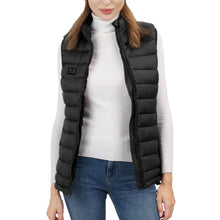 Load image into Gallery viewer, Loowoko Heated Vest for Women with Battery Pack Included, Rechargeable Heated Jacket Coat Electric Heating Vests for Winter