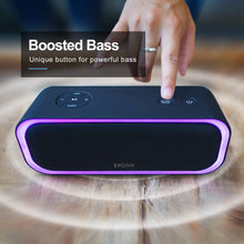 Load image into Gallery viewer, DOSS Bluetooth Speaker, SoundBox Pro Wireless Speaker with 20W Stereo Sound, Active Extra Bass, Bluetooth5.0, IPX6 Waterproof, Wireless Stereo Pairing, Multi-Colors Lights, 20Hrs Playtime