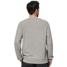 Load image into Gallery viewer, Men&#39;s Crewneck Sweatshirt Soild Texture Casual Knitted Pullover Sweater Soft Warm Lightweight Long Sleeve Shirt