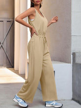 Load image into Gallery viewer, Women&#39;s Casual Wide Leg Jumpsuits Summer Sleeveless Loose Fit Jumper in 4 Colors