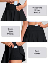 Load image into Gallery viewer, ZUTY 13.5&quot; High Waisted Tennis Skirt for Women Pleated Golf Skorts Skirts 4 Pockets Running Casual Athletic Workout