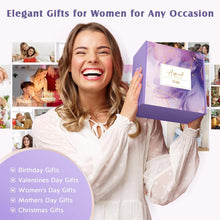 Load image into Gallery viewer, Spa Gifts for Women, Self Care Get Well Soon Gifts Basket for Mom, Wife, Girlfriend, Sister, Purple Gift Set for Valentine&#39;s Day