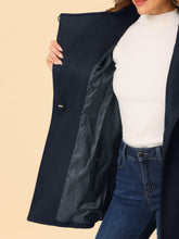 Load image into Gallery viewer, Women&#39;s Classic Stand Collar Long Sleeve Winter Belted Long Coat