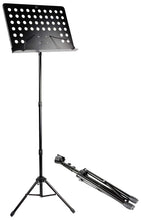 Load image into Gallery viewer, RockJam Adjustable Orchestral Sheet Music Stand For Music Students and Music Academies