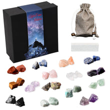 Load image into Gallery viewer, 1.2-2&quot; Crystals and Healing Stones Gift for Women and Men Birthday Christmas Mothers and Fathers Day, 8PCS Natural Raw Stones Crystal