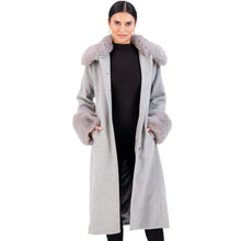 Load image into Gallery viewer, Vince Camuto Winter Coats, Women Single-Breasted Fur Collar Cuffed Womens Jacket