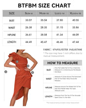 Load image into Gallery viewer, BTFBM Women 2024 Summer Fashion Elegant One Shoulder Cocktail Dress Ruffle Sleeve Wrap Ruched Bodycon Short Party Dresses