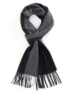 Men's Winter Scarf Warm Long Plaid Classic Tassel Scarf for Women