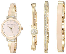 Load image into Gallery viewer, Anne Klein Women&#39;s Premium Crystal Accented Bangle Watch Set