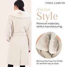 Load image into Gallery viewer, Vince Camuto Double-Breasted Wool Blend Womens Jacket, Winter Coats for Women