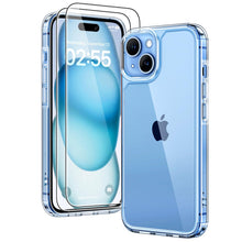 Load image into Gallery viewer, TAURI 5 in 1 for iPhone 16 Pro Max Case, Compatible with MagSafe [Not-Yellowing] with 2X Screen Protector + 2X Camera Lens Protector, Military-Grade Protection, Magnetic Case for 16 ProMax 6.9&quot;, Clear