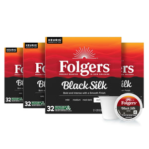 Folgers Classic Roast Medium Roast Coffee, 72 Keurig K-Cup Pods