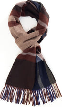 Load image into Gallery viewer, Men&#39;s Winter Scarf Warm Long Plaid Classic Tassel Scarf for Women