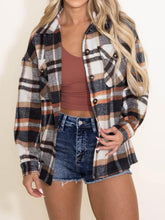 Load image into Gallery viewer, AUTOMET Womens Fall Outfits Fashion Clothes Shackets Flannel Plaid Button Down Long Sleeve Shirts Jackets 2024