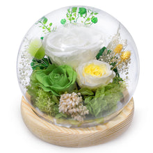 Load image into Gallery viewer, Valentine&#39;s Day Gifts for Her, Preserved Real Flowers Eternal Rose in Glass Dome, Forever Flowers for Delivery