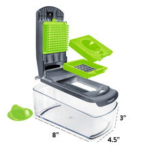 Load image into Gallery viewer, Fullstar Vegetable Chopper - Food Chopper - Onion Chopper - Vegetable Slicer &amp; Spiralizer - Veggie Chopper with Container - Kitchen Gadgets - Home Essentials - Kitchen Accessories