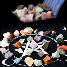 Load image into Gallery viewer, 1.2-2&quot; Crystals and Healing Stones Gift for Women and Men Birthday Christmas Mothers and Fathers Day, 8PCS Natural Raw Stones Crystal